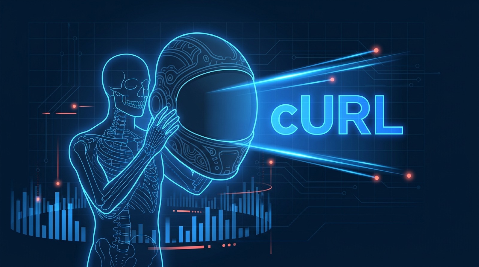 Illustration of making cURL requests look like a real browser with headers and user agents