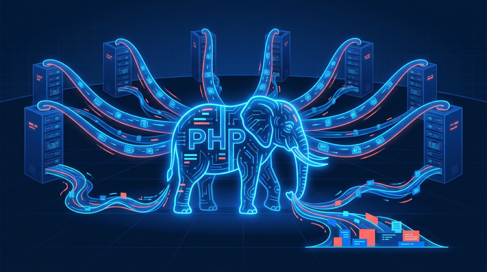 Guzzle async requests: one PHP process driving many concurrent HTTP connections in parallel