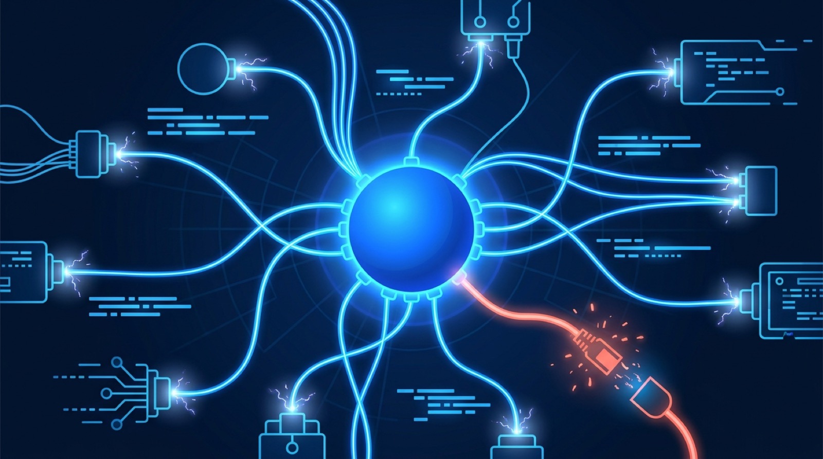 A central hub connecting web scraping to many tools and workflows