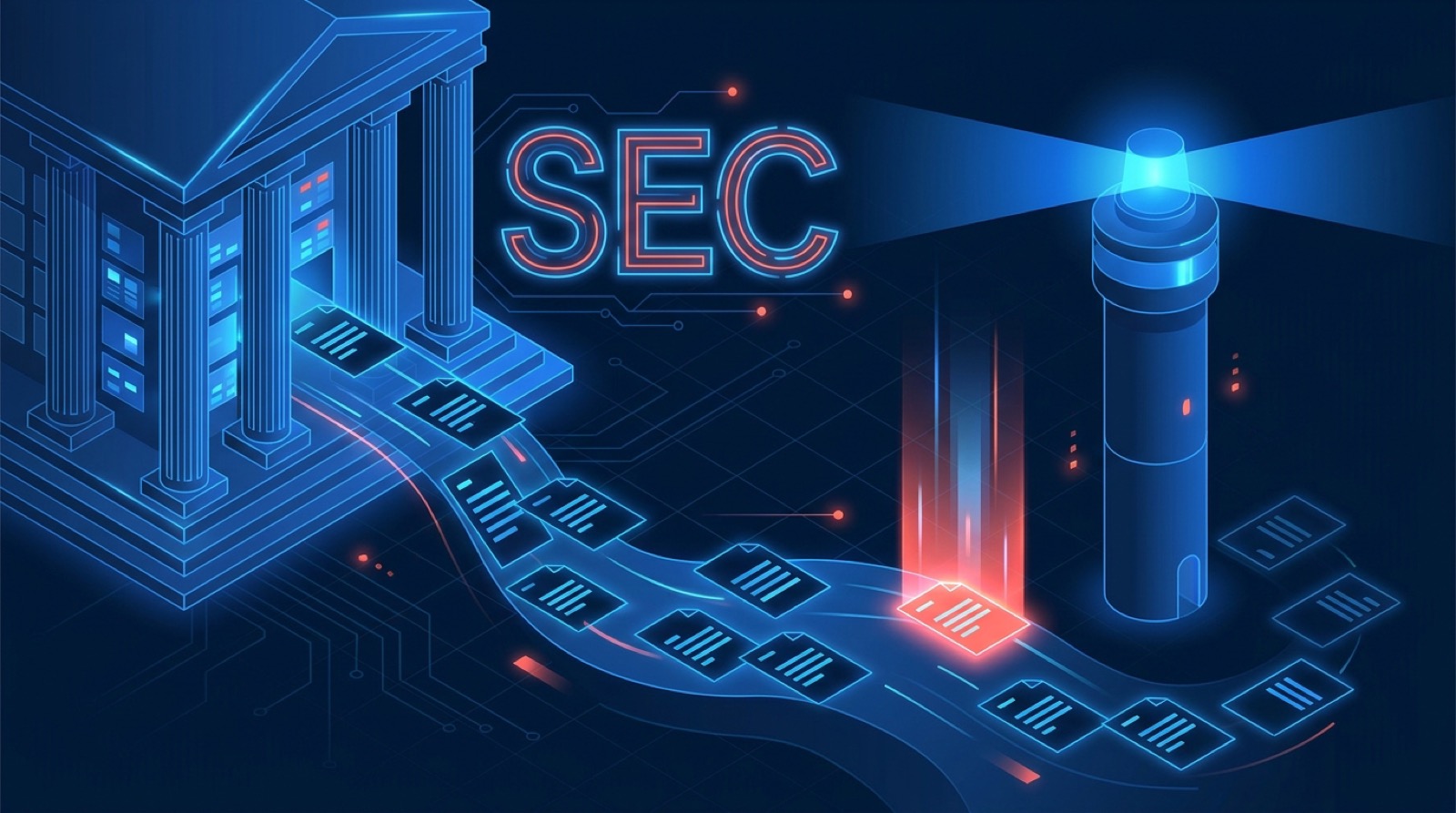 Monitoring the stream of SEC filings for key events